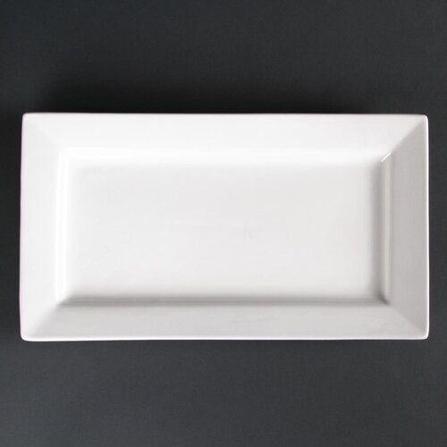 Olympia Lumina Wide Rim Rectangular Plate - 315x175mm 12 1/4x6 3/4" (Box 2)