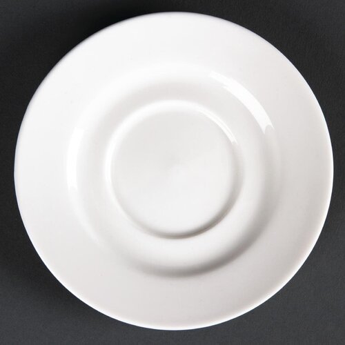 Olympia Lumina Round Saucer - 110mm for 4oz cup (Box 6)