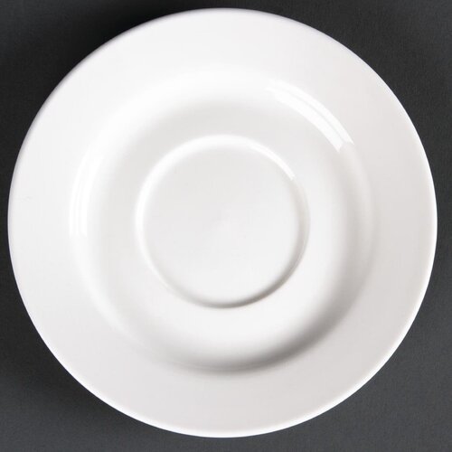 Olympia Lumina Round Saucer - 143mm for 8oz cup (Box 6)