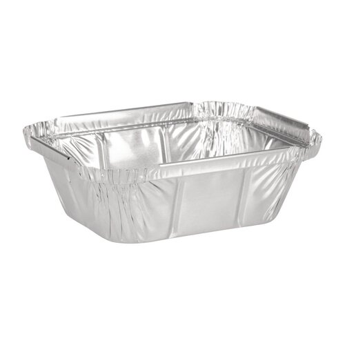 Fiesta Rectangular Foil Container - 260ml 126x100mm (Pack 1000)