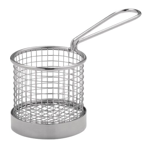 Presentation Basket with handle - 80dia x 80mm H