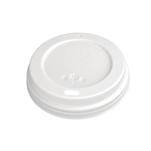 Fiesta Lid for Hot Cups White - 12/16oz (Box 1000)