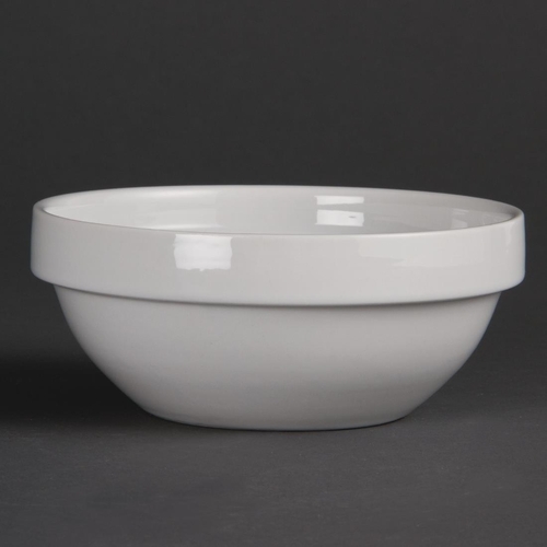 Olympia Whiteware Stacking Bowl - 130mm (Box 12)