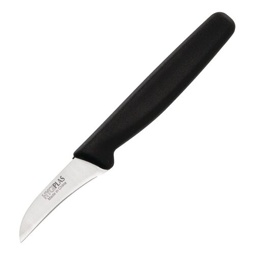 Hygiplas Peeling Knife Black - 2 1/2"