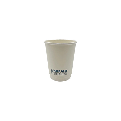 CLOSED LOOP DOUBLE WALL PAPER COFFEE CUP 225ml (C 1000)