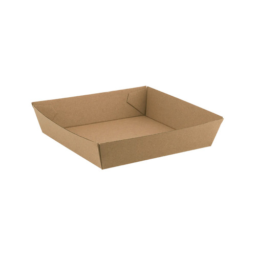 CLOSED LOOP KRAFT OPEN TRAY 2 178x178x45mm (C 250)