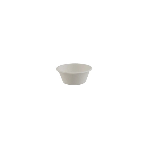 CLOSED LOOP SUGARCANE SAUCE CUP 65x33mm, 60ml NATURAL(C 1000