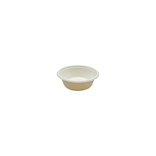 CLOSED LOOP SUGARCANE ROUND BOWL 125x42mm, 300ml (C 300)