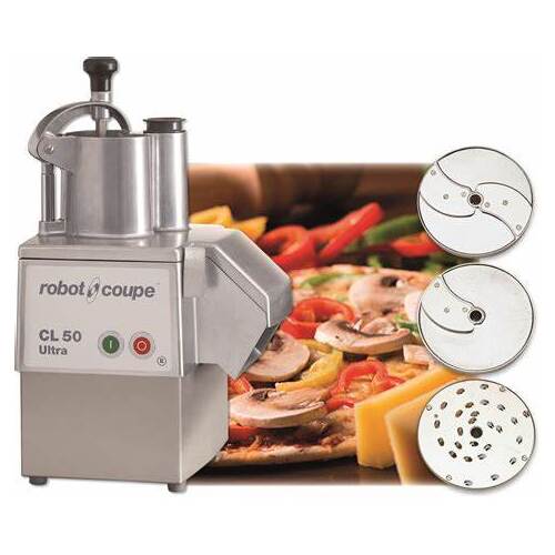 CL 50 Ultra Pizza Pack - Veg Prep Machine - 3 Discs