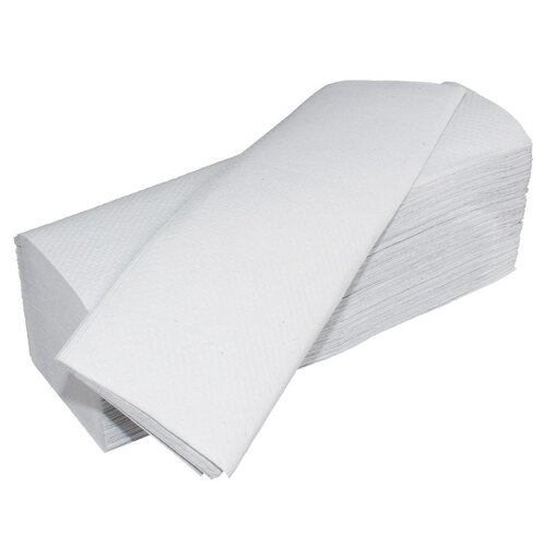 Jantex Slim Fold Hand Towel Recycled - 230x230mm (Pack 3840)