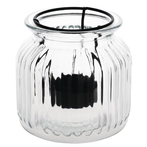 Olympia Glass Tealight Lantern - 115x115x105mm (Box 6)