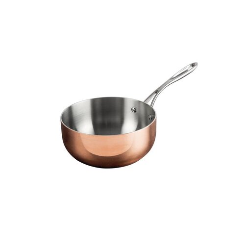 Vogue Induction Tri-Wall Copper Saute Pan - 200mm 7 3/4"