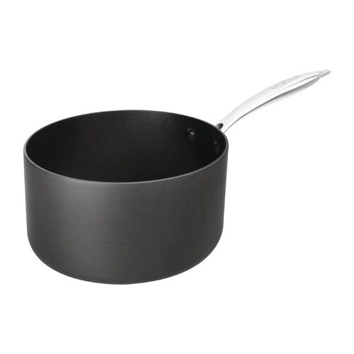 Vogue Non Stick Sauce Pan Anodised Aluminium - 160mm 6 1/4"