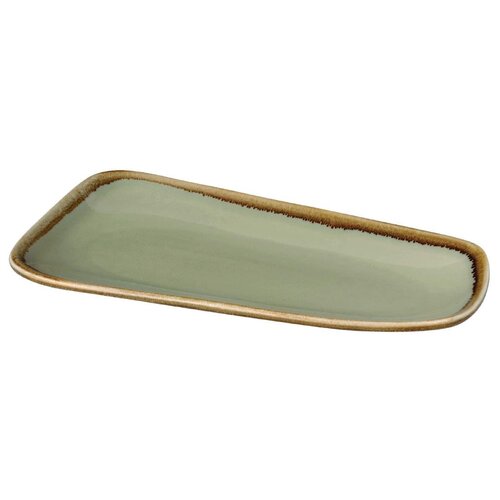 Olympia Kiln Moss Platter Large - 335x175mm (Box 4)