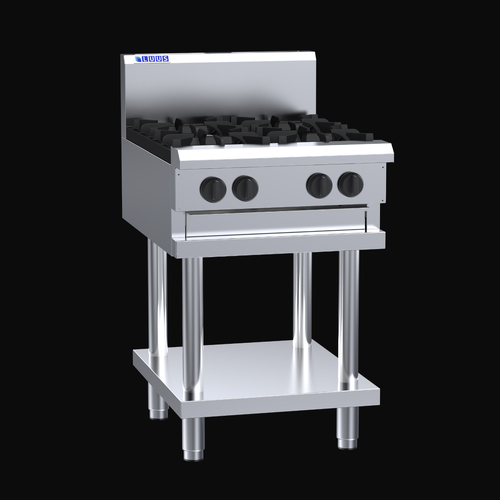 Professional Series 600 Cooktops 4 burners &amp; shelf