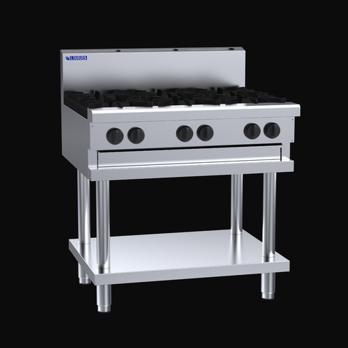 Professional Series 900 Cooktops 6 burners &amp; shelf