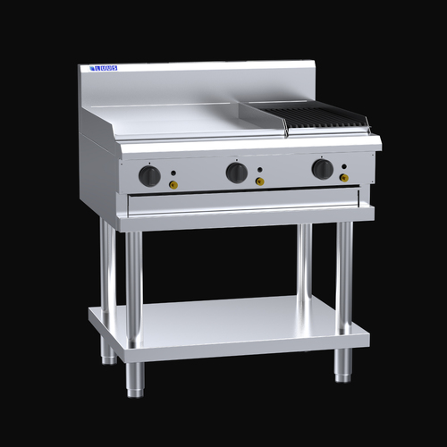 Professional Series 900 Griddles 600 plate, char &amp; shelf