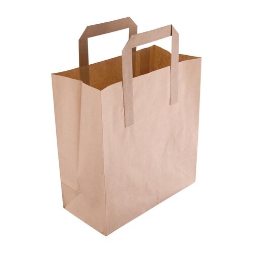 EDLP - Fiesta Green Recycled Brown Paper Bag Small (Pack 250)