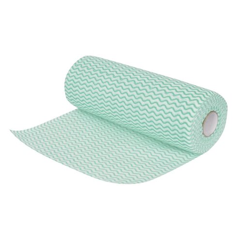 Jantex Non Woven Cloths Green (Roll 100)