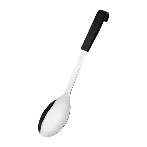 Vogue Serving Spoon Black Handled - 340mm 13"