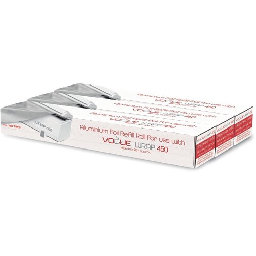 Vogue Refill Foil for Wrap450 Dispenser (Pack 3)