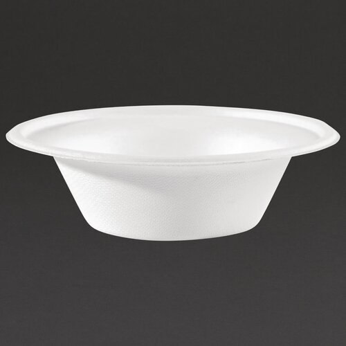 Fiesta Compostable Bagasse Round Bowl 12oz Wide Brim (Pack 50)