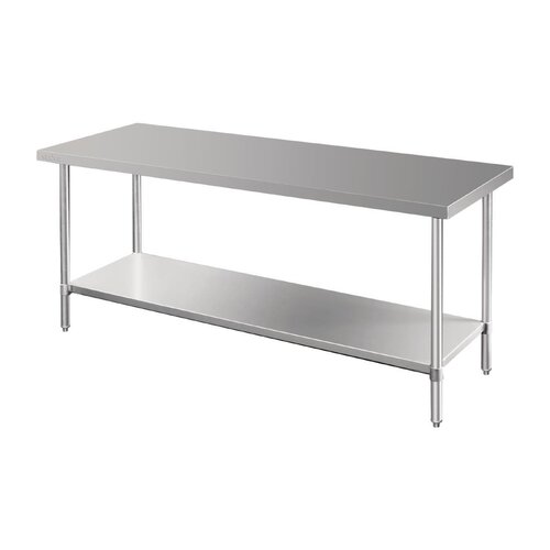 Vogue Premium 304  Stainless Steel Table - 1800x600x900mm