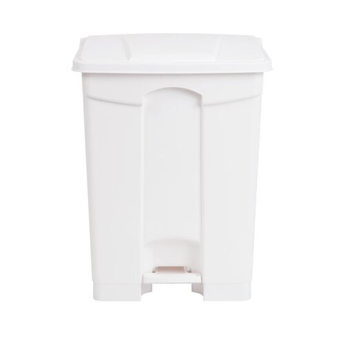 EDLP - Jantex Kitchen Pedal Bin White - 65Ltr