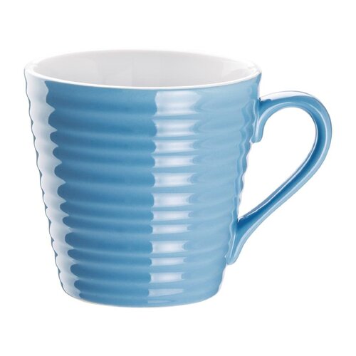 Olympia Cafe Blue Ripple Mug - 340ml 12oz (Box 6)