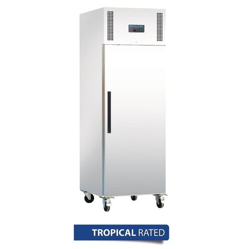 Polar Gastro Refrigerated Single Door Upright White Exterior - 600Ltr 21cuft