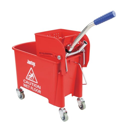 EDLP - Jantex Red Bucket &amp; Wringer - 20Ltr