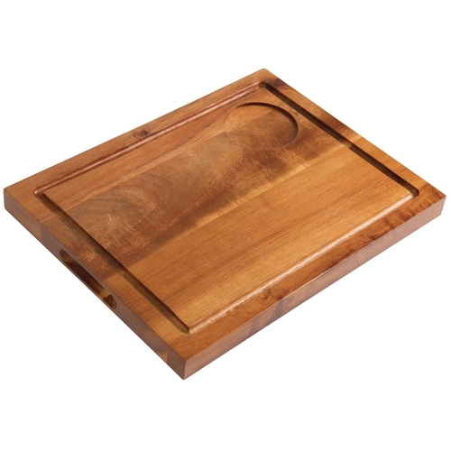 Steak Board Acacia Large - 310x240mm 70mm recess (12.2"x9.5"2.75" recess)