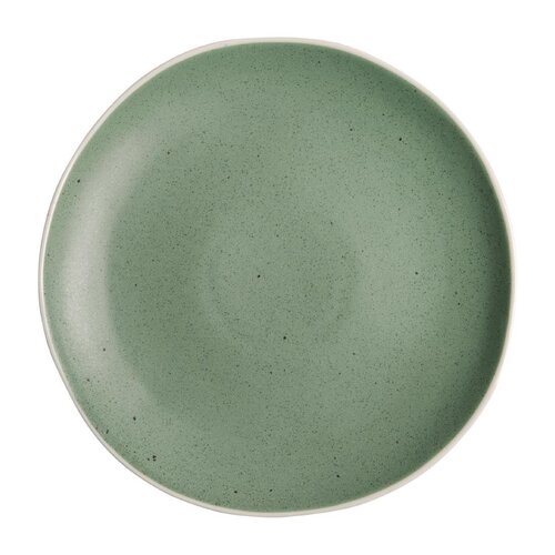 Olympia Chia Green Plate - 270mm 10.6" (Box 6)