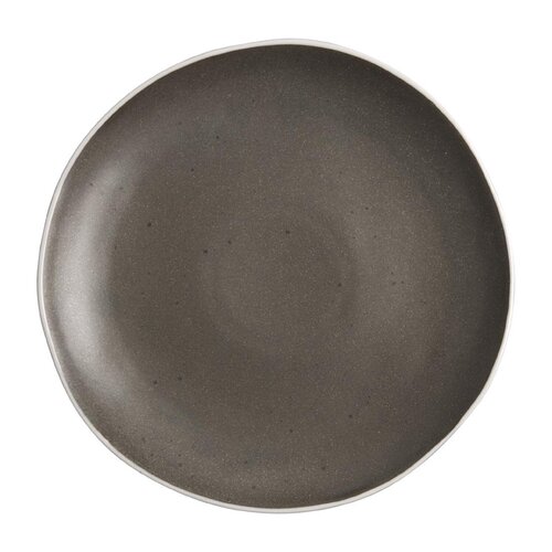 Olympia Chia Charcoal Plate 270mm 10.6" (Box 6)