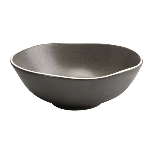 Olympia Chia Charcoal Deep Bowl 210x80(H)mm 8.25x3.2" 1250ml 44oz (Box 6)