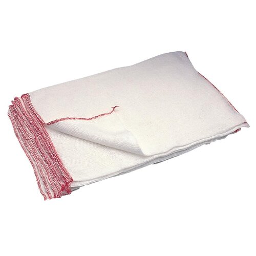 Jantex Red Dish Cloths - 400x250mm 16x10" (Pack 10)