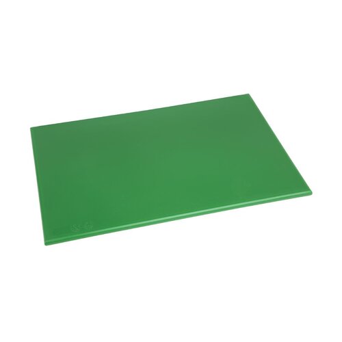 EDLP - Hygiplas Anti-bacterial High Density Chopping Board Green - 18x12x1/2"