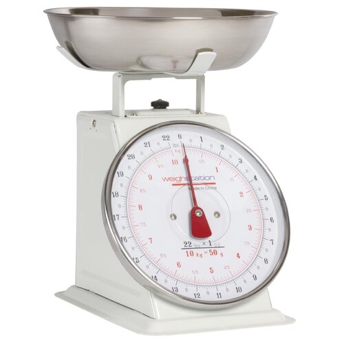 Vogue Kitchen Scale Bowl Top 10kg/22lbs - Grad. 50g/1oz