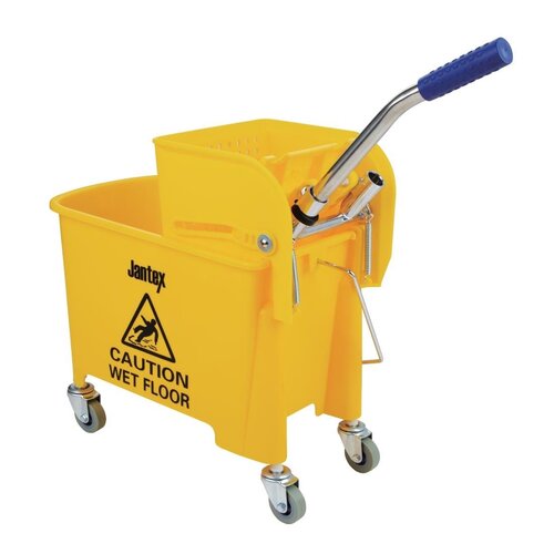 EDLP - Yellow Mop Wringer &amp; Bucket - 20Ltr