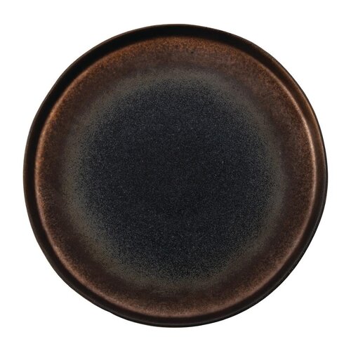 Olympia Ochre Flat Plate - 220mm (Box 6)