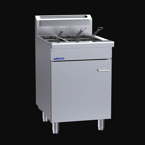 Professional Series Split Pan Fryers 3 Basket Split V-Pan Fryer