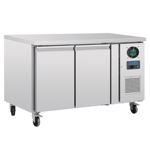 Polar U-Series Double Door Counter Freezer - 282Ltr