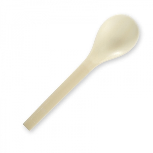 15cm (6") PSM spoon - natural white