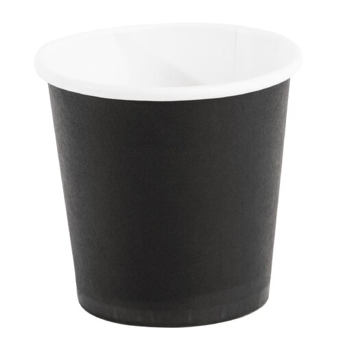 Fiesta Espresso Cups Single Wall Black - 114ml (4oz) (Box 1000)