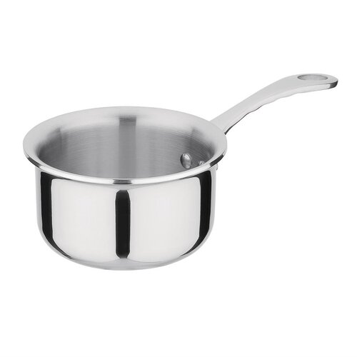 Vogue Tri Wall Mini Saucepan - 90mm 1/3Ltr 11fl oz