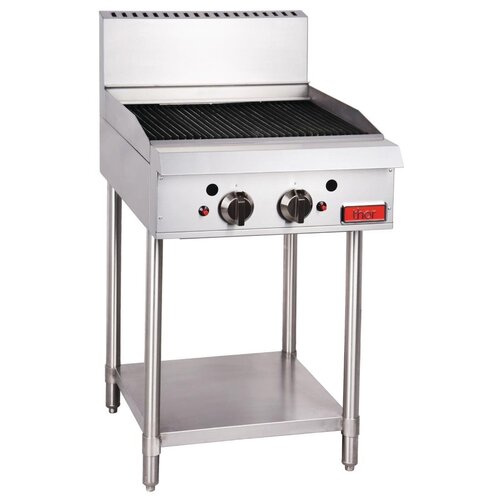 Thor Gas Char Broiler 24" - Radiant  manual controls with flame failure LPG