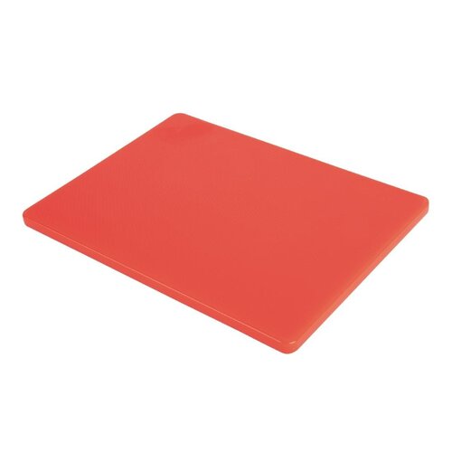 EDLP - Hygiplas Chopping Board Small Red - 229x305x12mm 12x9x1/2"