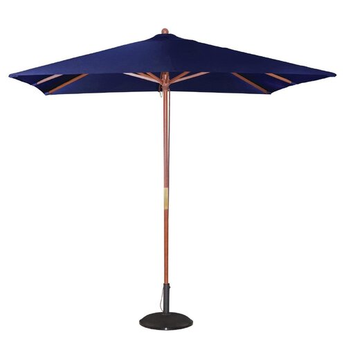 Bolero Navy Blue Square 2500mm Pulley Parasol