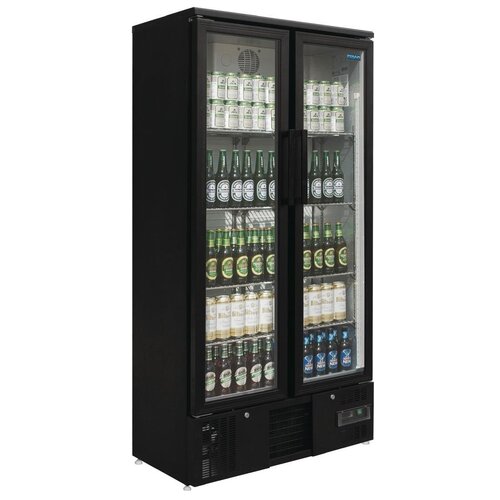 Polar G-Series Upright Back Bar Cooler with Hinged Doors 490Ltr