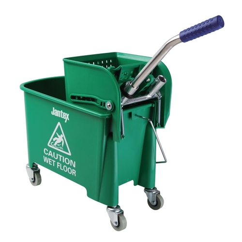 EDLP - Jantex Green Mop Wringer &amp; Bucket - 20Ltr